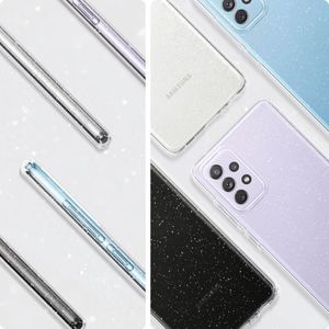 Spigen Etui Spigen Liquid Crystal do Samsung Galaxy A72 Glitter Crystal 3