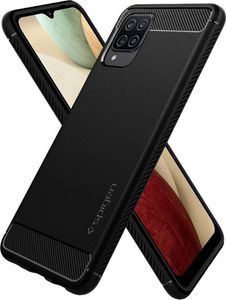 Spigen Etui Spigen Rugged Armor do Samsung Galaxy A12 Matte Black 2