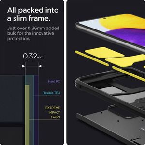 Spigen Etui Spigen Tough Armor do Samsung Galaxy A72 Black 4