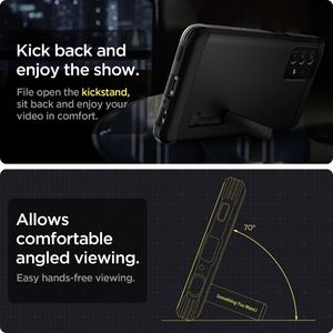 Spigen Etui Spigen Tough Armor do Samsung Galaxy A72 Black 7