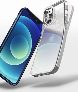 Spigen Etui Spigen Optik Crystal do iPhone 12 Pro Chrome Grey 3