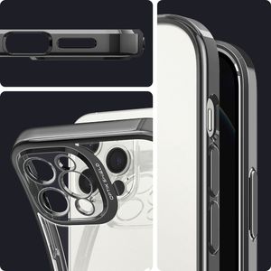 Spigen Etui Spigen Optik Crystal do iPhone 12 Pro Chrome Grey 4