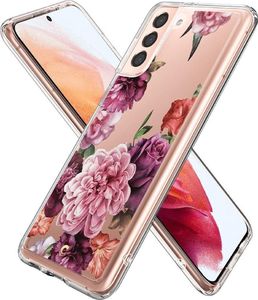 Spigen Etui Spigen Cyrill Cecile do Samsung Galaxy S21 Plus Rose Floral 6