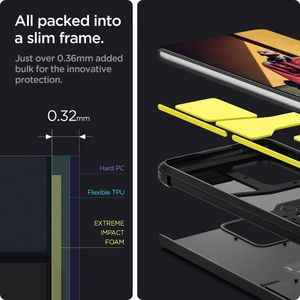 Spigen Etui Spigen Tough Armor do Samsung Galaxy A52 LTE/5G Black 4