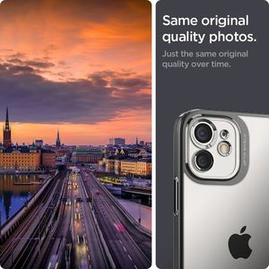 Spigen Etui Spigen Optik Crystal do iPhone 12 / 12 Pro Chrome Grey 9