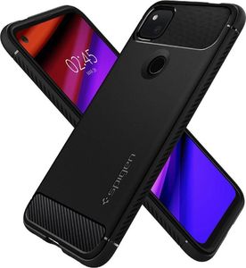 Spigen Etui Spigen Rugged Armor do Google Pixel 4A Matte Black 5