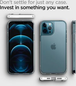 Spigen Etui Spigen Quartz Hybrid do iPhone 12 Pro Max Matte Clear 3