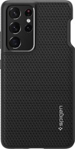 Spigen Etui Spigen Liquid Air Pen do Samsung Galaxy S21 Ultra Matte Black 2