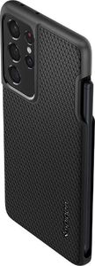 Spigen Etui Spigen Liquid Air Pen do Samsung Galaxy S21 Ultra Matte Black 7