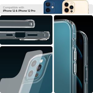 Spigen Etui Spigen Quartz Hybrid do iPhone 12 / 12 Pro Matte Clear 3