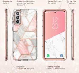 Supcase Etui Supcase Cosmo do Samsung Galaxy S21+ Plus Marble 6