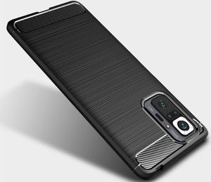 Tech-Protect Etui Tpucarbon do Xiaomi Redmi Note 10 Pro Black 2