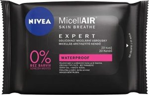 Nivea MicellAir Expert Chusteczki micelarne do demakijażu 20 szt. 1