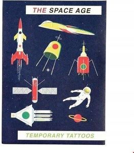 Rex London Tatuaże zmywalne dla dzieci kosmos Rex London 1
