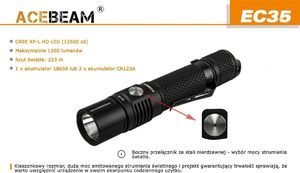 Latarka Acebeam Latarka Acebeam EC35-XPL - Black 11