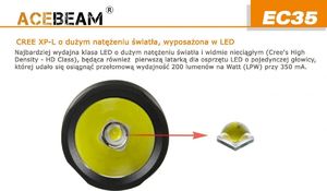 Latarka Acebeam Latarka Acebeam EC35-XPL - Black 7