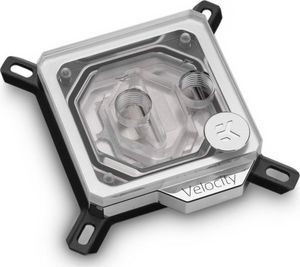 EK Water Blocks EKWB Quantum Velocity D-RGB Nickel + Plexi - 3831109810347 1