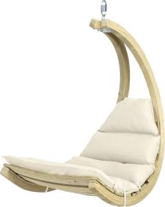 Amazonas Drewniany fotel Swing kremowy AZ-2020440 2