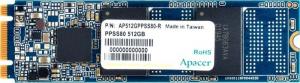 Dysk SSD Apacer PPSS80 512 GB M.2 2280 SATA III (AP512GPPSS80-R) 1