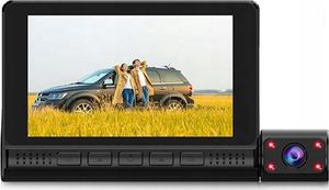 Wideorejestrator Farrot rejestrator jazdy 3 kamery cofania ekran dotykowy 7