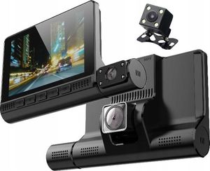 Wideorejestrator Farrot rejestrator jazdy 3 kamery cofania ekran dotykowy 8