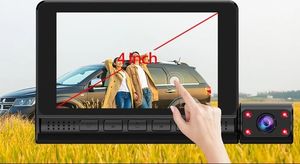 Wideorejestrator Farrot rejestrator jazdy 3 kamery cofania ekran dotykowy 10