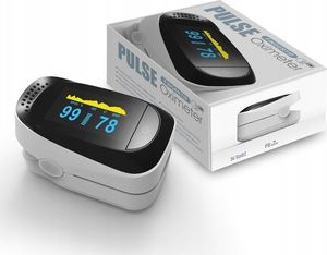 Pulsoksymetr Aludra Medyczny pulsoksymetr palcowy iMDK C101A2 biały, nasycenie krwi tlenem 2