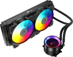 Chłodzenie wodne Bykski RGB AIO 240mm (B-FRD240-RBW) 1