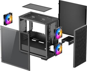 Obudowa Deepcool MATREXX 40 3FS ARGB (DP-MATX-MATREXX40-3F) 17