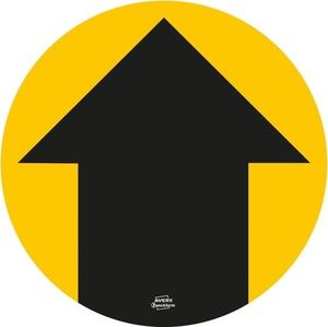 AVERY ETYKIETA AVERY ZWECKFORM 49415 ZESTAW USUWALNYCH ETYKIET OSTRZEGAWCZYCH KORONAWIRUS OKRĄGŁE ZE WZOREM 6