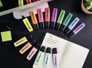 Stabilo ZAKREŚLACZ STABILO BOSS MIX KOLORÓW 15SZT. PASTELOWYCH I NEONOWYCH Z PODSTAWKĄ 4