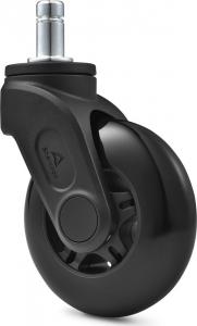 Sharkoon kółka do fotela SW10 5szt. czarne 2