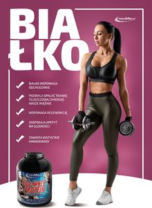 IronMaxx Ironmaxx 100% Whey Protein 900g - odżywka białkowa Malina 3