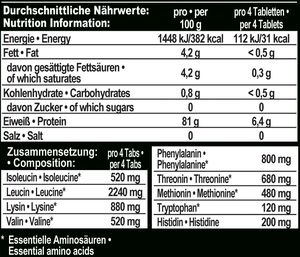 IronMaxx Ironmaxx 100% EAA Ultra Strong 180 tab 4
