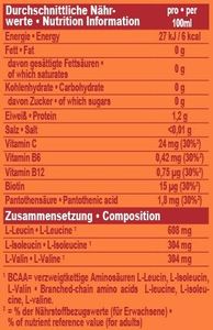 IronMaxx Ironmaxx BCAA Energy drink 330ml Brzoskwinia - herbata mrożona 4