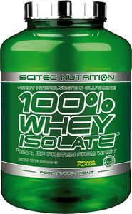 Scitec Nutrition SCITEC 100% WHEY ISOLATE- BIAŁKO IZOLAT 2KG Banan 1