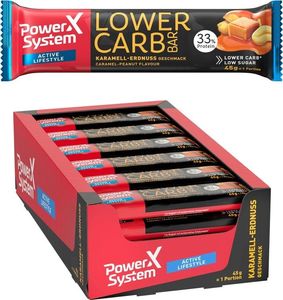 Power System Power System LOWER CARB Protein baton białkowy 45g Karmel z orzeszkami 2