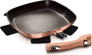 Patelnia Berlinger Haus grillowa Metallic Line Rose Gold Edition 28cm 1