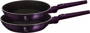 Patelnia Berlinger Haus zestaw Purple eclipse collection Tytanowa 2szt. 1