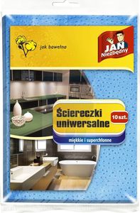 JAN Niezbędny ŚCIERECZKI UNIWERSALNE 10SZT MIĘKKIE JAN NIEZBĘDNY 2