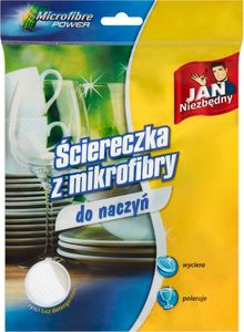 JAN Niezbędny JAN NIEZBĘDNY ŚCIERECZKA DO NACZYŃ Z MIKROFIBRY 1