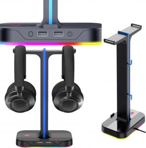 Havit Stojak na słuchawki TH650 czarny 2