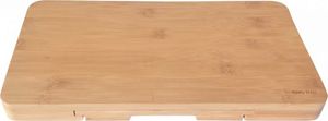 Deska do krojenia KingHoff z nożem bambusowa 2