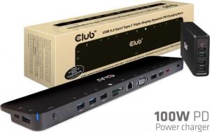 Stacja/replikator Club 3D ChargingDock USB-C  (CSV-1564W100) 2