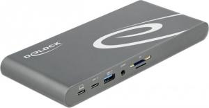 Stacja/replikator Delock Triple 4K Dock USB-C (87772) 2