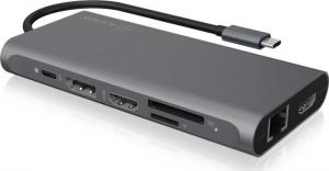 Stacja/replikator Icy Box DK4050-CPD USB-C (60718) 1