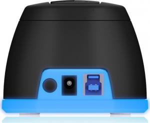 Stacja dokująca Icy Box 2.5"/3.5" SATA - USB-C 3.2 Gen 1 (IB-1124L-C3) 4