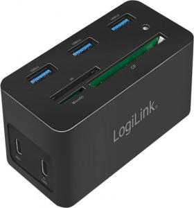 Stacja/replikator LogiLink 10w1 USB-C (UA0370) 1