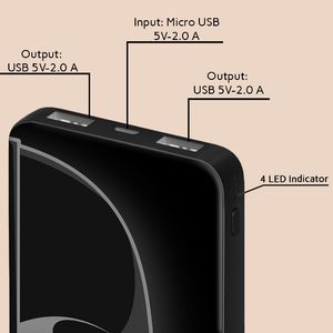 Powerbank Star Wars Powerbank Darth Vader 001 10000 mAh Star Wars Czarny 5