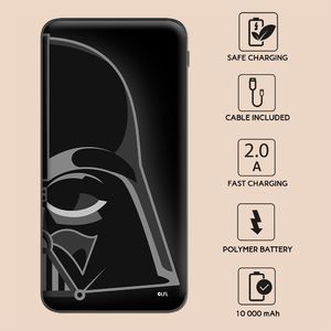 Powerbank Star Wars Powerbank Darth Vader 001 10000 mAh Star Wars Czarny 7
